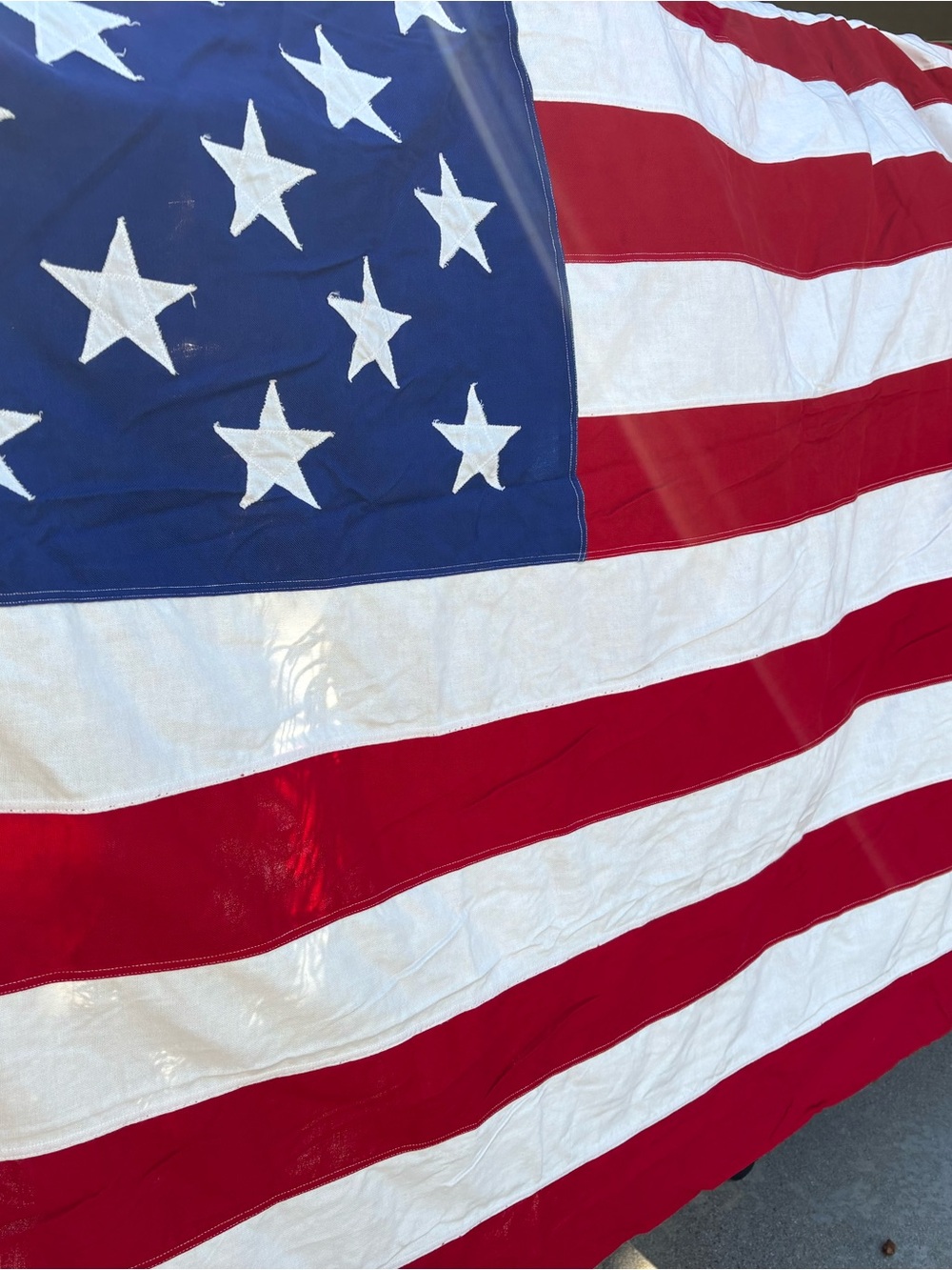 Vintage American Flag - Stars & Stripes